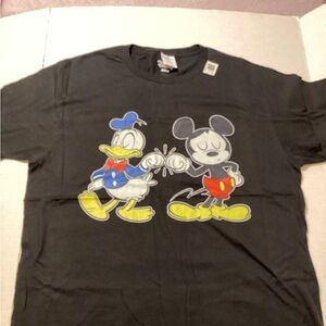 Disney Mickey Mouse & Donald Duck Graphic T-shirt New Size Large